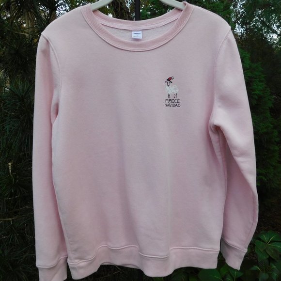Old Navy Tops - Old Navy Cute "FLEECE NAVIDAD" Holiday Sweatshirt